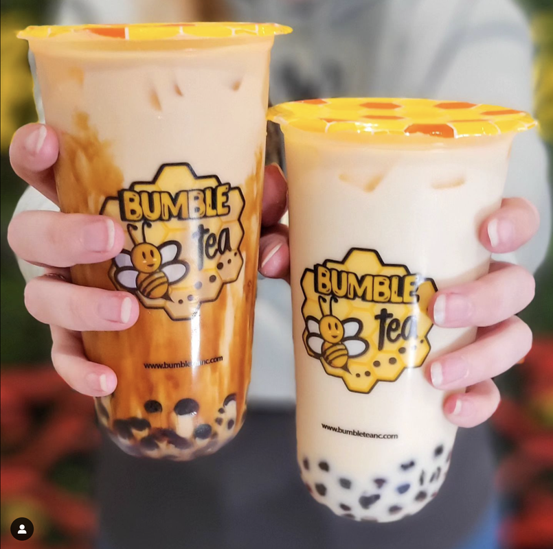 Delectable Dirty Milk Tea and Rose Milk Tea with Boba